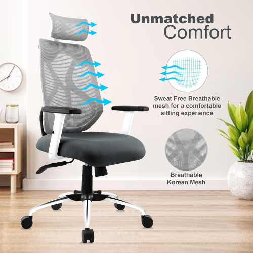 Astride Ergofit Ergonomic Computer Chair for Home/Office Astride Ergofit Ergonomic Computer Chair for Home/Office