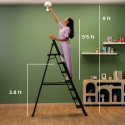 BonKaso Heavy Duty 7-Step Foldable Ladder