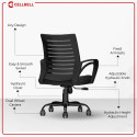 CELLBELL Desire C104 Mesh Mid Back Chair