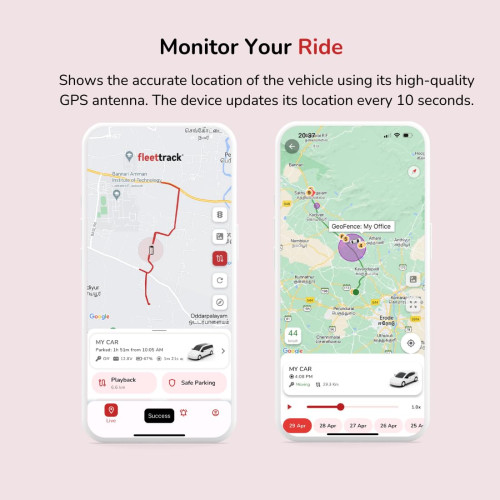 Fleettrack GPS Tracker for Vehicle
