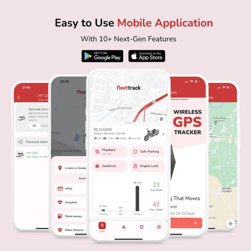 Fleettrack GPS Tracker for Vehicle