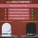 HealthSense Kitchen Weighing Scale