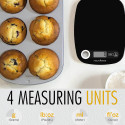 HealthSense Kitchen Weighing Scale