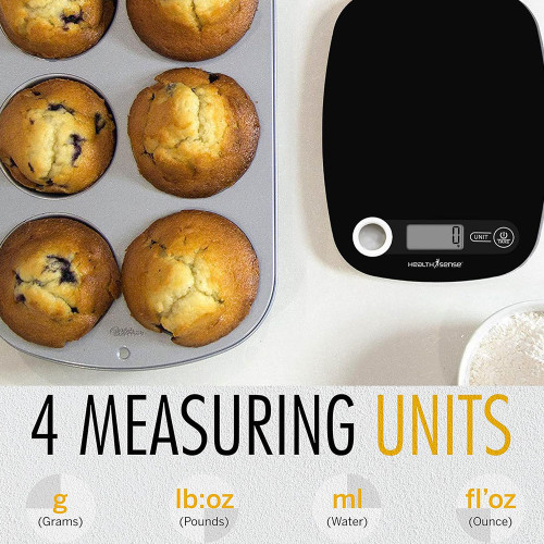 HealthSense Kitchen Weighing Scale