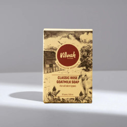 Vilvah Classic Rose Goatmilk Soap