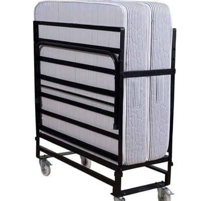 Springtek Folding Bed with Mattress Single