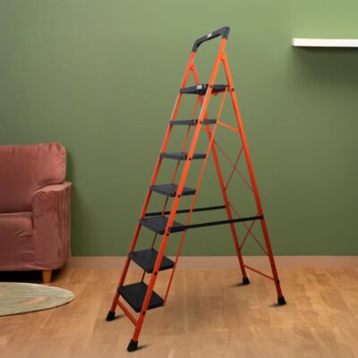BonKaso Premium 7-Step Foldable Ladder